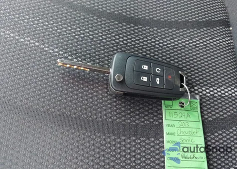 2013 Chevrolet Sonic Lt Auto from USA, damaged, VIN 1G1JC5SH2D4157452